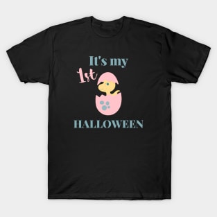 It's my first halloween pink dinosaur T-Shirt